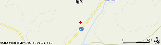 栃木県大田原市亀久838周辺の地図