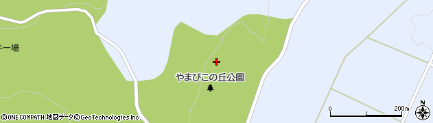 木島平やまびこの丘公園周辺の地図