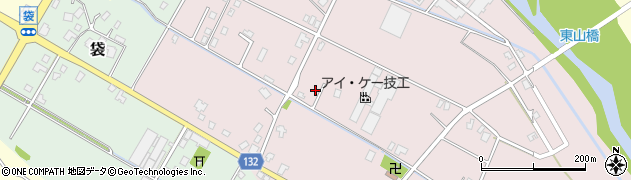 富山県魚津市横枕周辺の地図