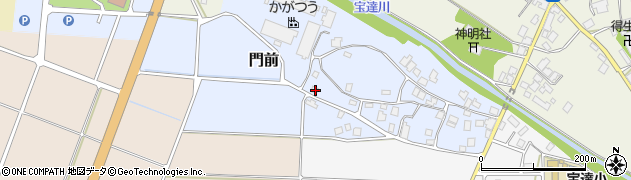 石川県羽咋郡宝達志水町門前ハ23周辺の地図
