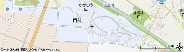 石川県羽咋郡宝達志水町門前ハ28周辺の地図