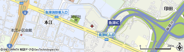 富山県魚津市印田6068周辺の地図