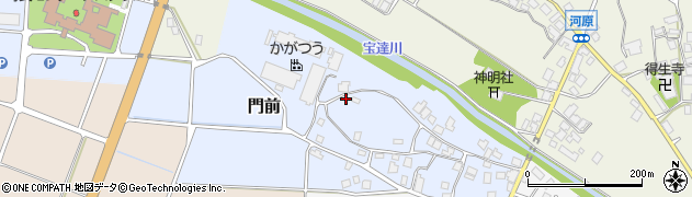 石川県羽咋郡宝達志水町門前ハ20周辺の地図