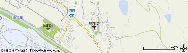 得生寺周辺の地図