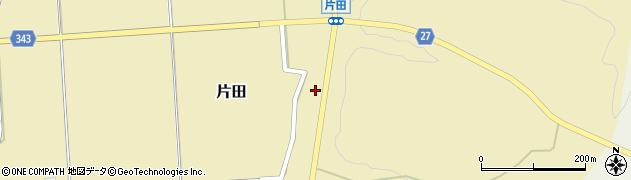 栃木県大田原市片田836周辺の地図
