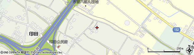 富山県魚津市印田1433周辺の地図