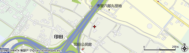 富山県魚津市印田1547周辺の地図