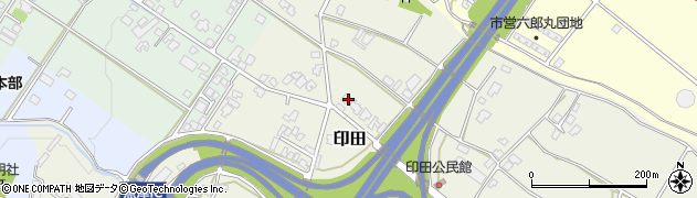 富山県魚津市印田1617周辺の地図