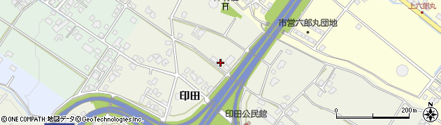 富山県魚津市印田1588周辺の地図