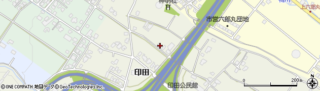 富山県魚津市印田1590周辺の地図