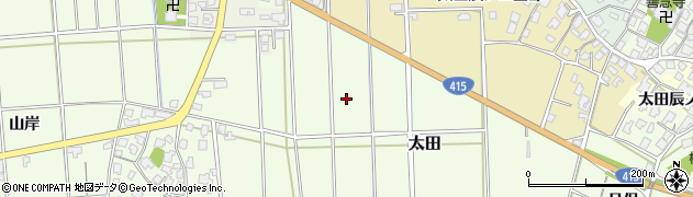 富山県高岡市太田周辺の地図
