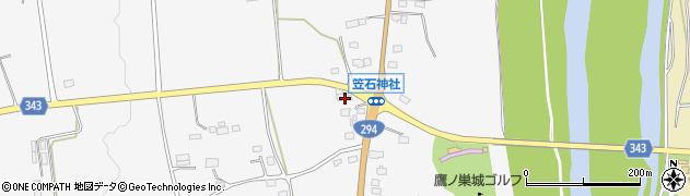 栃木県大田原市湯津上437周辺の地図