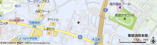 富山県魚津市本江周辺の地図