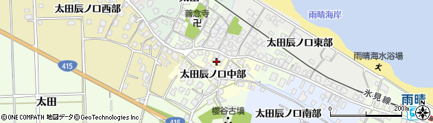 富山県高岡市太田辰ノ口中部周辺の地図
