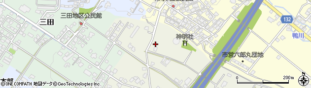 富山県魚津市印田1583周辺の地図