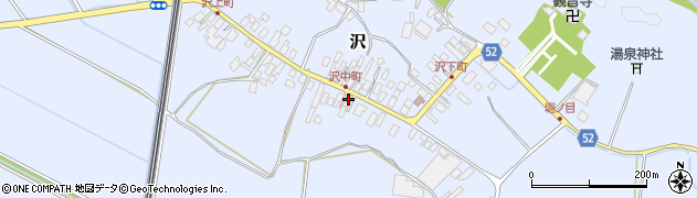 栃木県矢板市沢1004周辺の地図