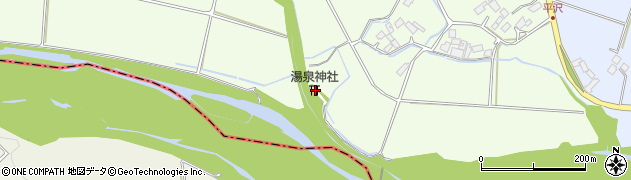 栃木県大田原市平沢158周辺の地図