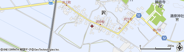 栃木県矢板市沢985周辺の地図