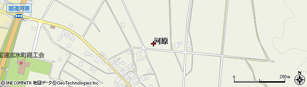 石川県宝達志水町（羽咋郡）河原（ヌ）周辺の地図
