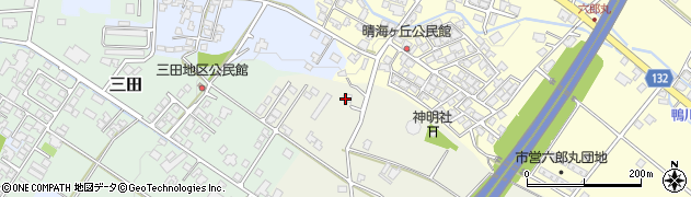 富山県魚津市印田1642周辺の地図