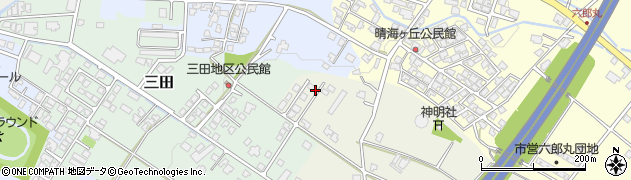 富山県魚津市印田1657周辺の地図