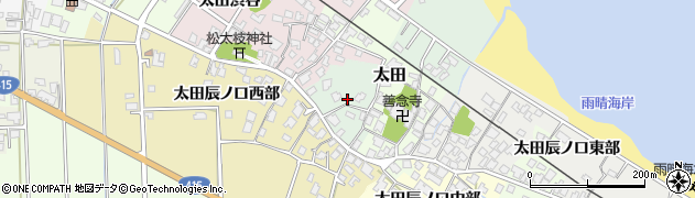富山県高岡市太田辰ノ口北部周辺の地図