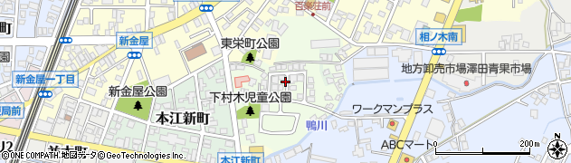 富山県魚津市下村木町周辺の地図