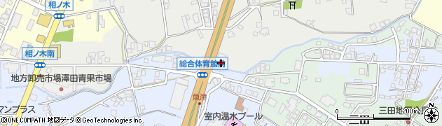 澤田自動車販売　展示場周辺の地図