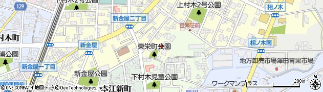 東栄町公園周辺の地図