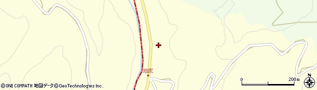 富山県黒部市池尻1167-1周辺の地図