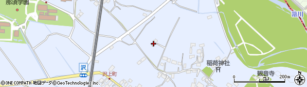 栃木県矢板市沢1017周辺の地図
