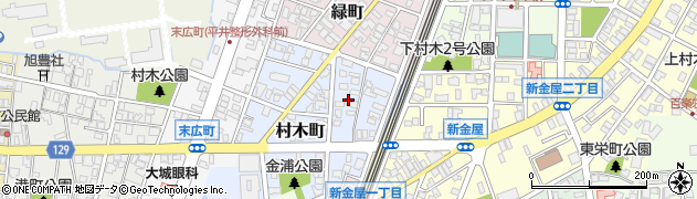 富山県魚津市村木町7周辺の地図
