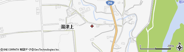 栃木県大田原市湯津上864周辺の地図