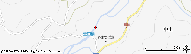 堂田橋周辺の地図