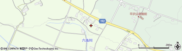 栃木県大田原市平沢406周辺の地図