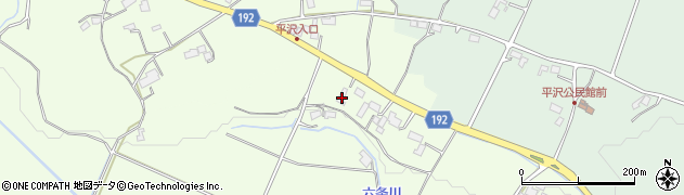 栃木県大田原市平沢414周辺の地図