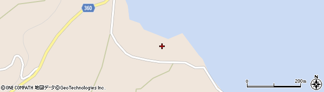 シャルウィ野尻湖周辺の地図