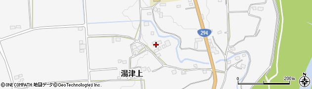 栃木県大田原市湯津上1053周辺の地図