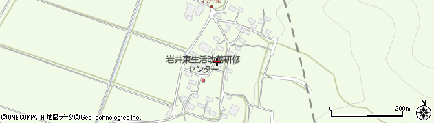 長野県中野市岩井岩井東周辺の地図