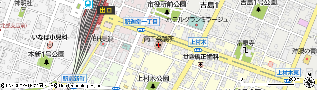 富山テレビ放送株式会社　新川支社周辺の地図