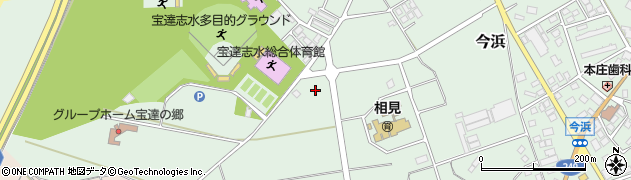 石川県宝達志水町（羽咋郡）今浜（ニ）周辺の地図