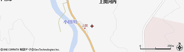 福島県矢祭町（東白川郡）上関河内（人長田）周辺の地図