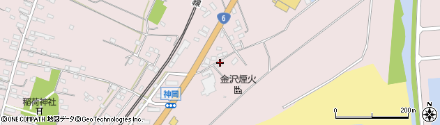 金沢煙火工場周辺の地図