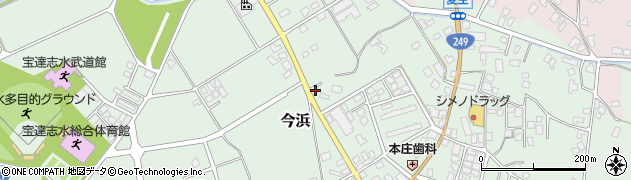 石川県羽咋郡宝達志水町今浜ヲ413周辺の地図