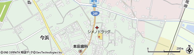 石川県羽咋郡宝達志水町今浜ヲ周辺の地図