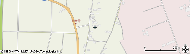 栃木県大田原市倉骨209周辺の地図