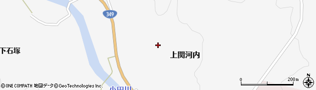 福島県東白川郡矢祭町上関河内井戸入周辺の地図