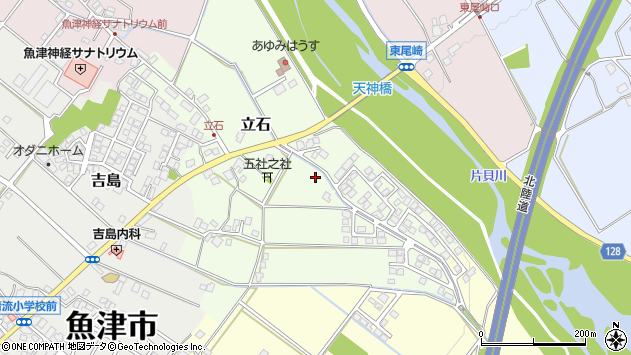 〒937-0016 富山県魚津市立石の地図