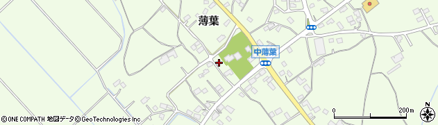 栃木県大田原市薄葉1372周辺の地図
