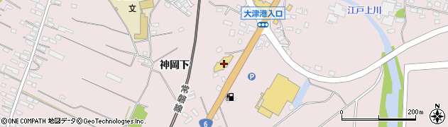 茨城トヨタ自動車北茨城店周辺の地図